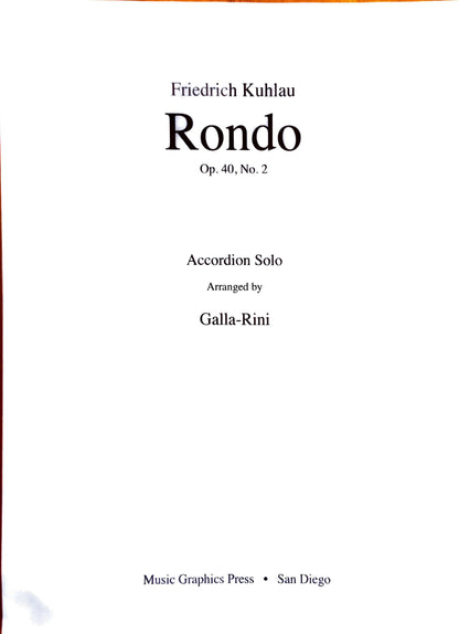 Rondo Op. 40 No. 2