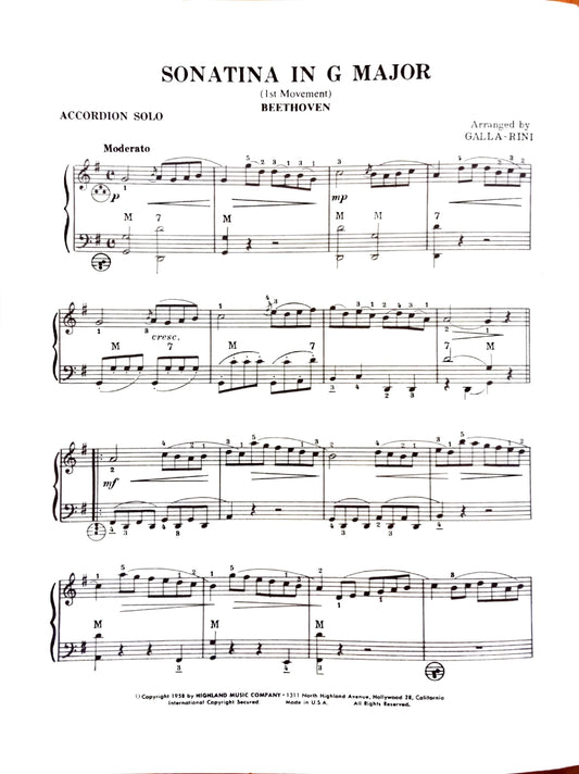 Sonatina in G Major