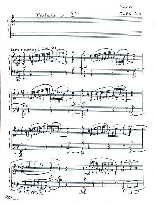 Prelude in B Flat