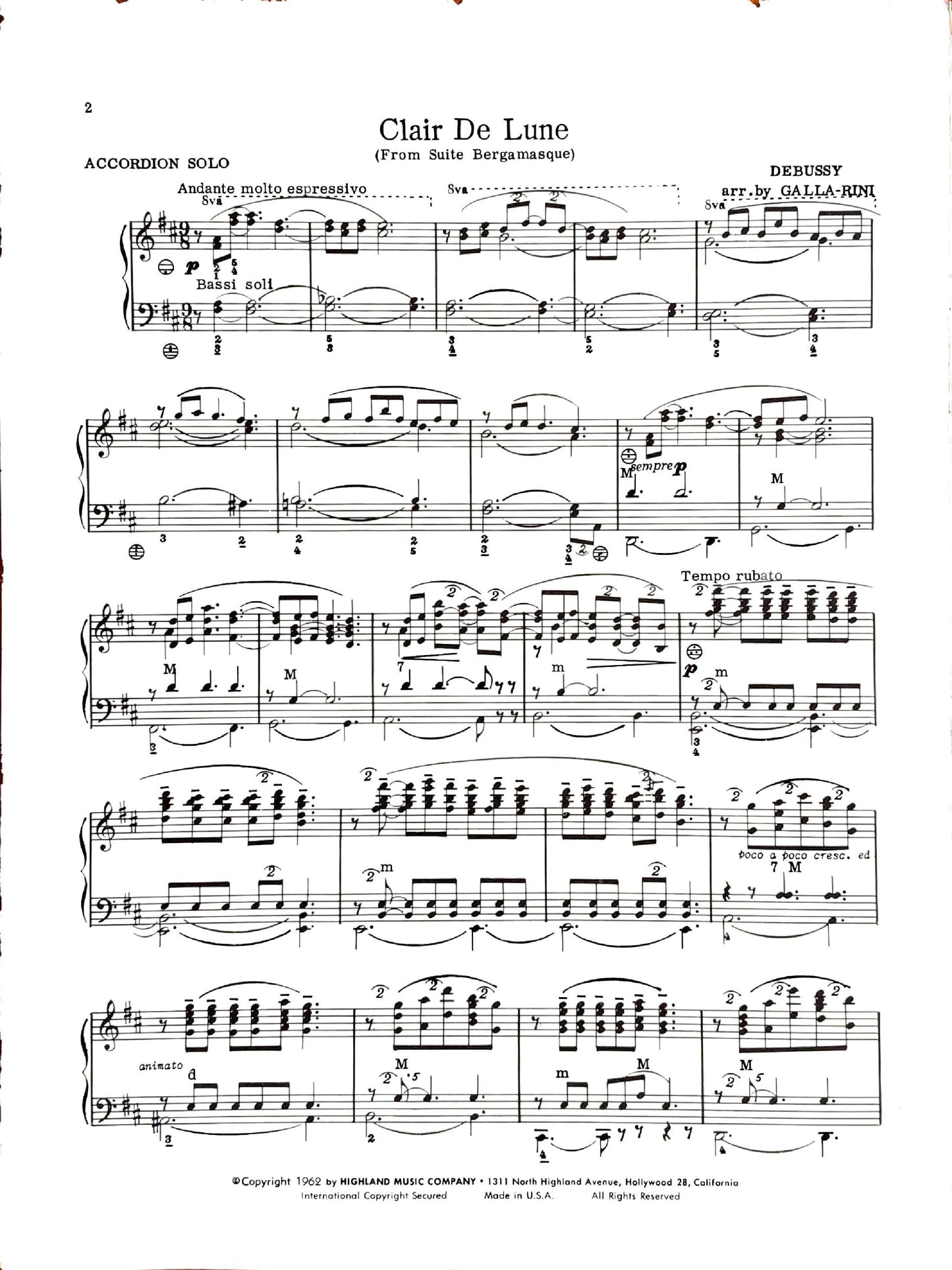 Clair De Lune