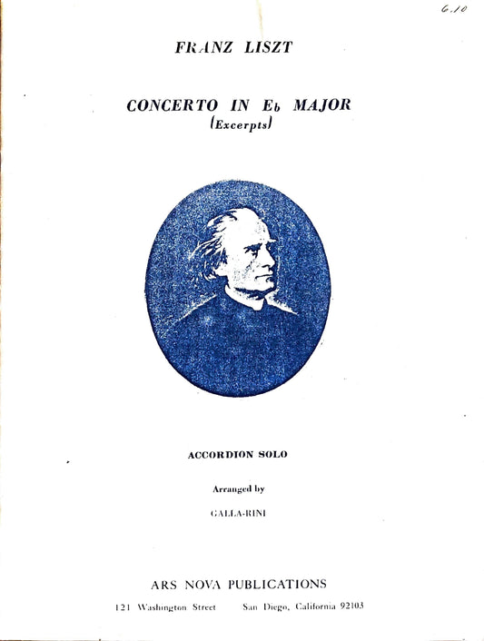 Concerto in E Flat Major (Excepts)