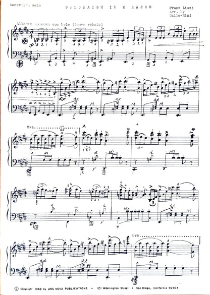 Polonaise in E Major (Solo)