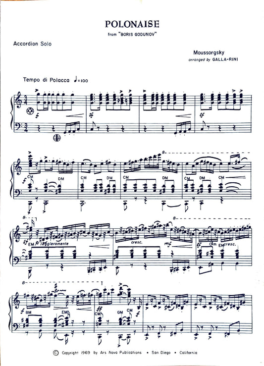 Polonaise in E Major