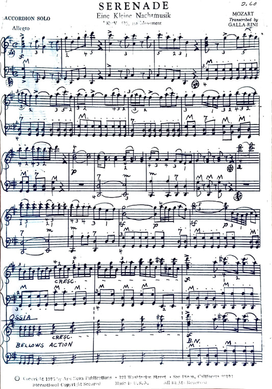 Serenade (Eine Kleine Nachtmusik)