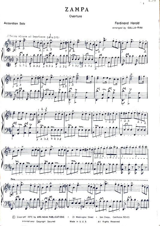Zampa Overture
