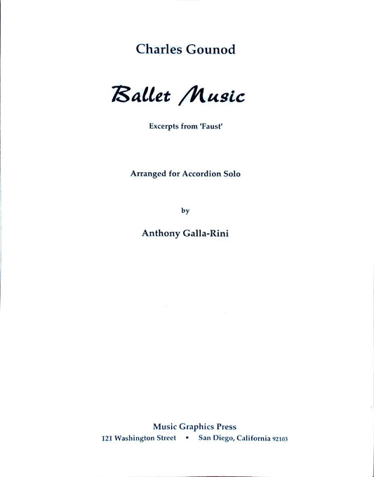 Ballet Music Excerpts from 'Faust'