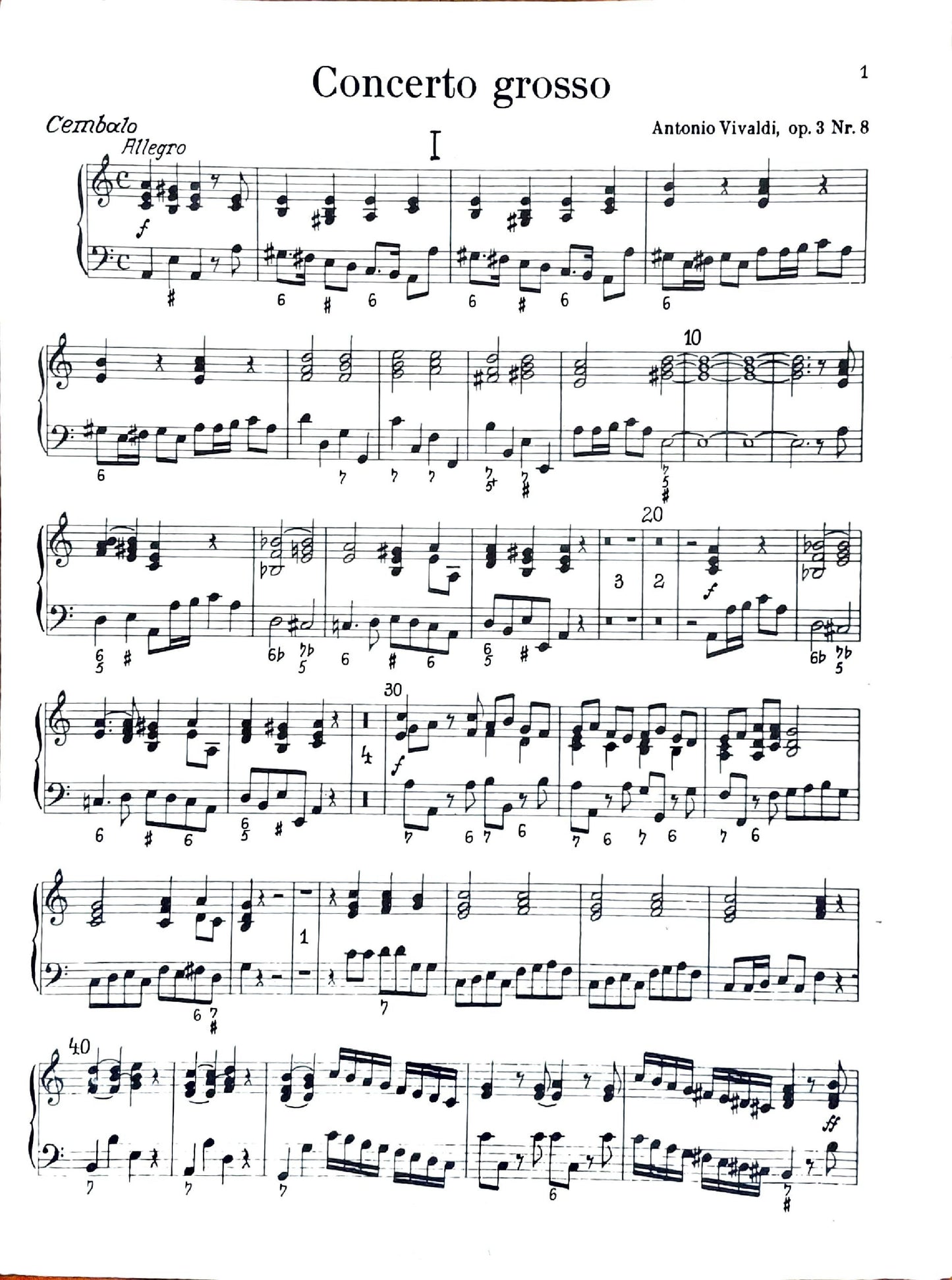 Concerto Grosso (Solo)