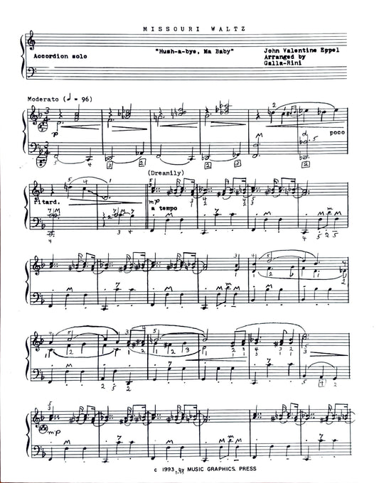 Missouri Waltz (Solo)