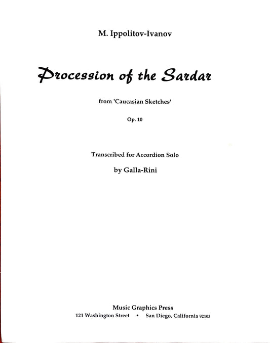 Procession of the Sardar from 'Caucasian Sketches' Op 10 (Solo)