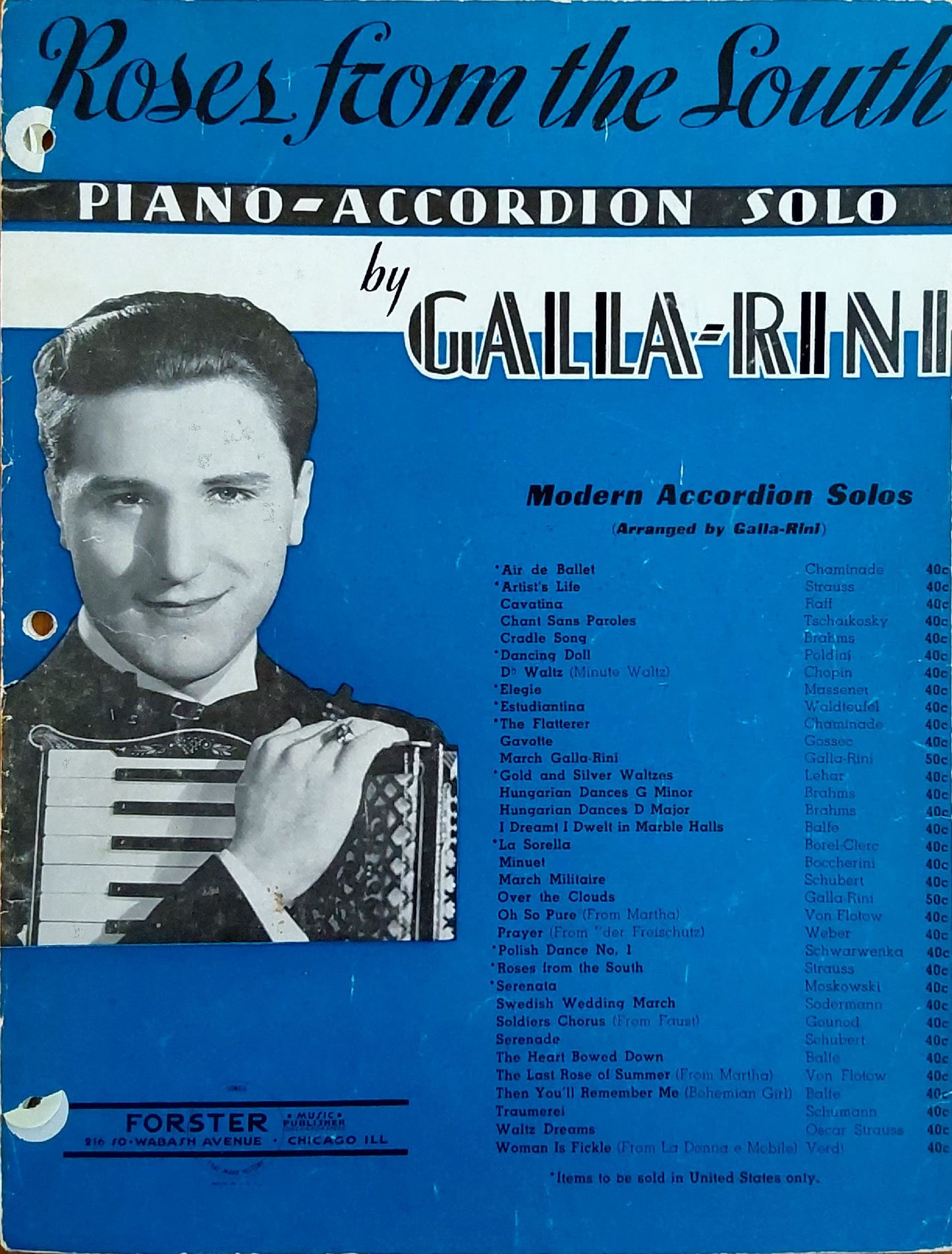 Roses from the South (Waltzes) (Solo)