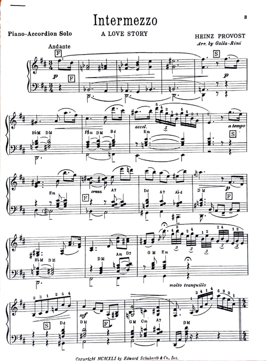 Intermezzo (A Love Story) (Solo)