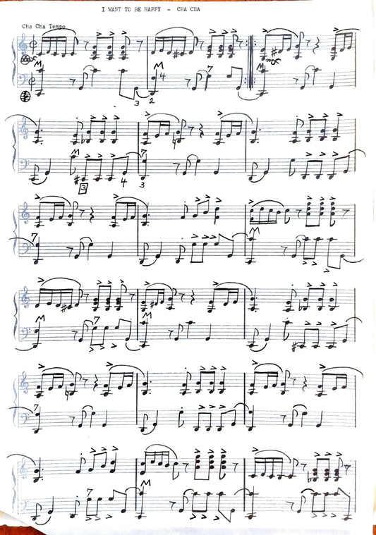 I Want to be Happy - Cha Cha (Solo)