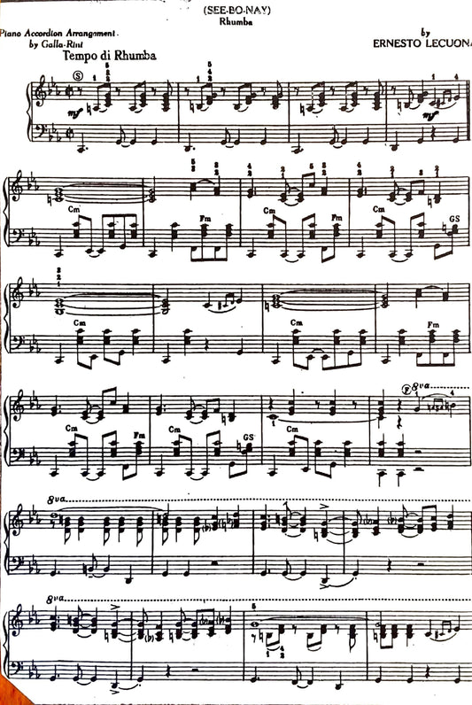 See-Bo-Nay Rhumba (Solo)