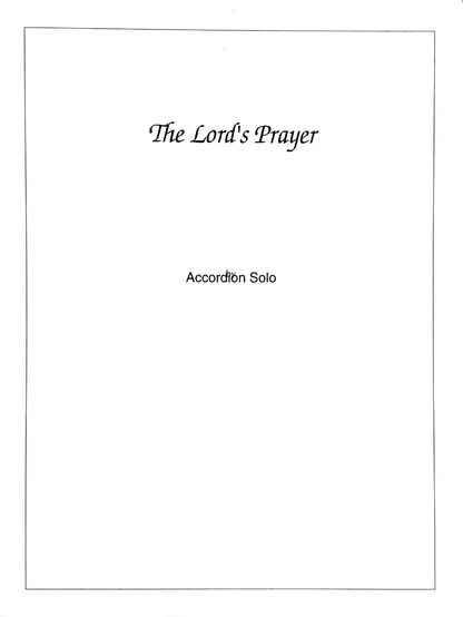 The Lord's Prayer (Solo)