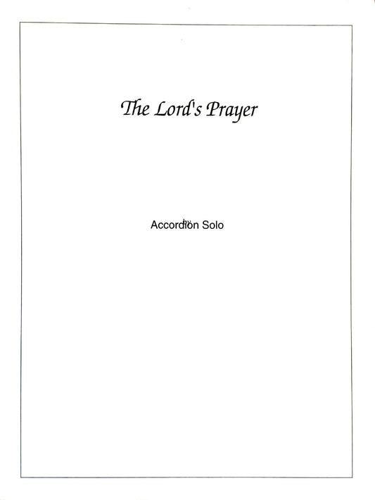 The Lord's Prayer (Solo)