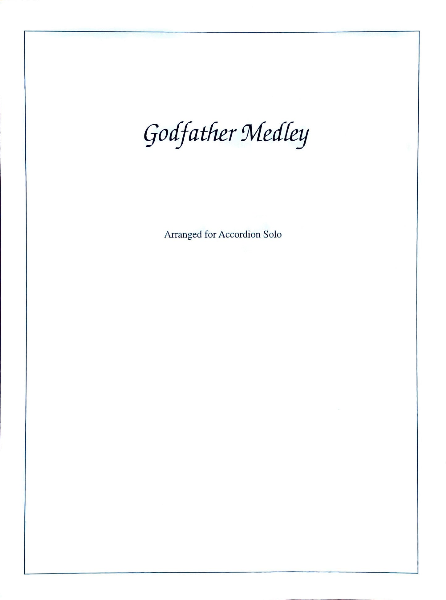 Godfather Medley (Solo)