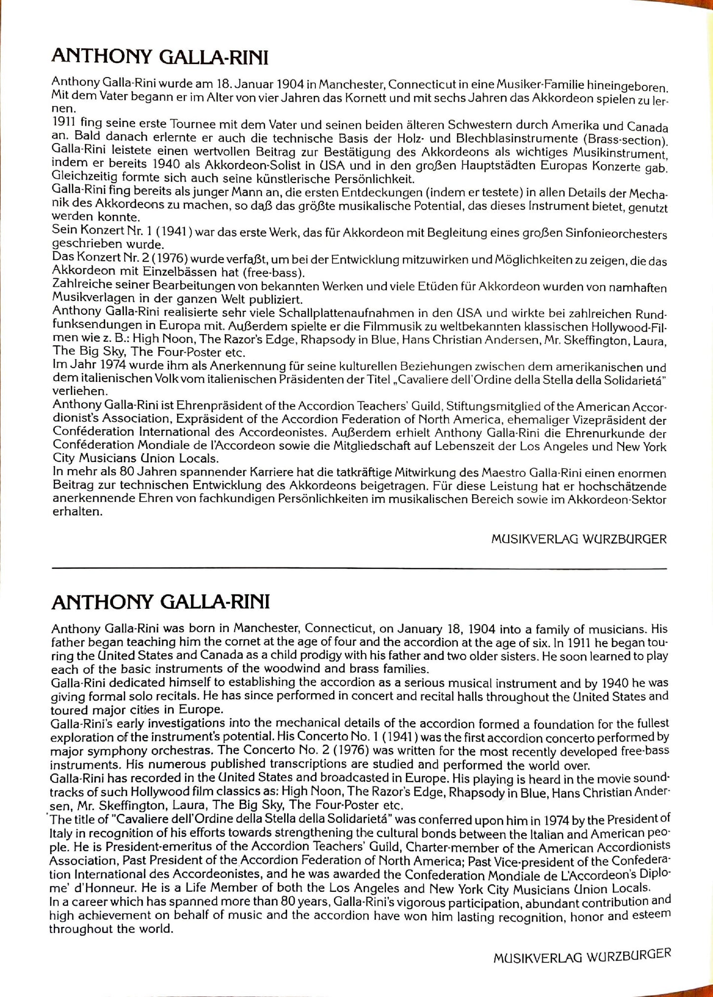 Overtura Classica (Solo)