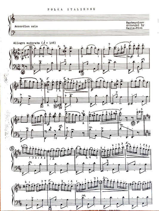 Polka Italienne (Solo)