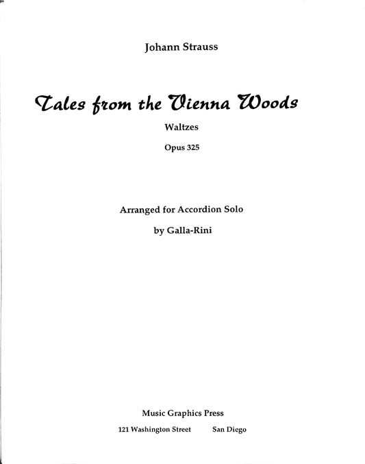 Tales from the Vienna Woods Waltzes Op 325 (Solo)
