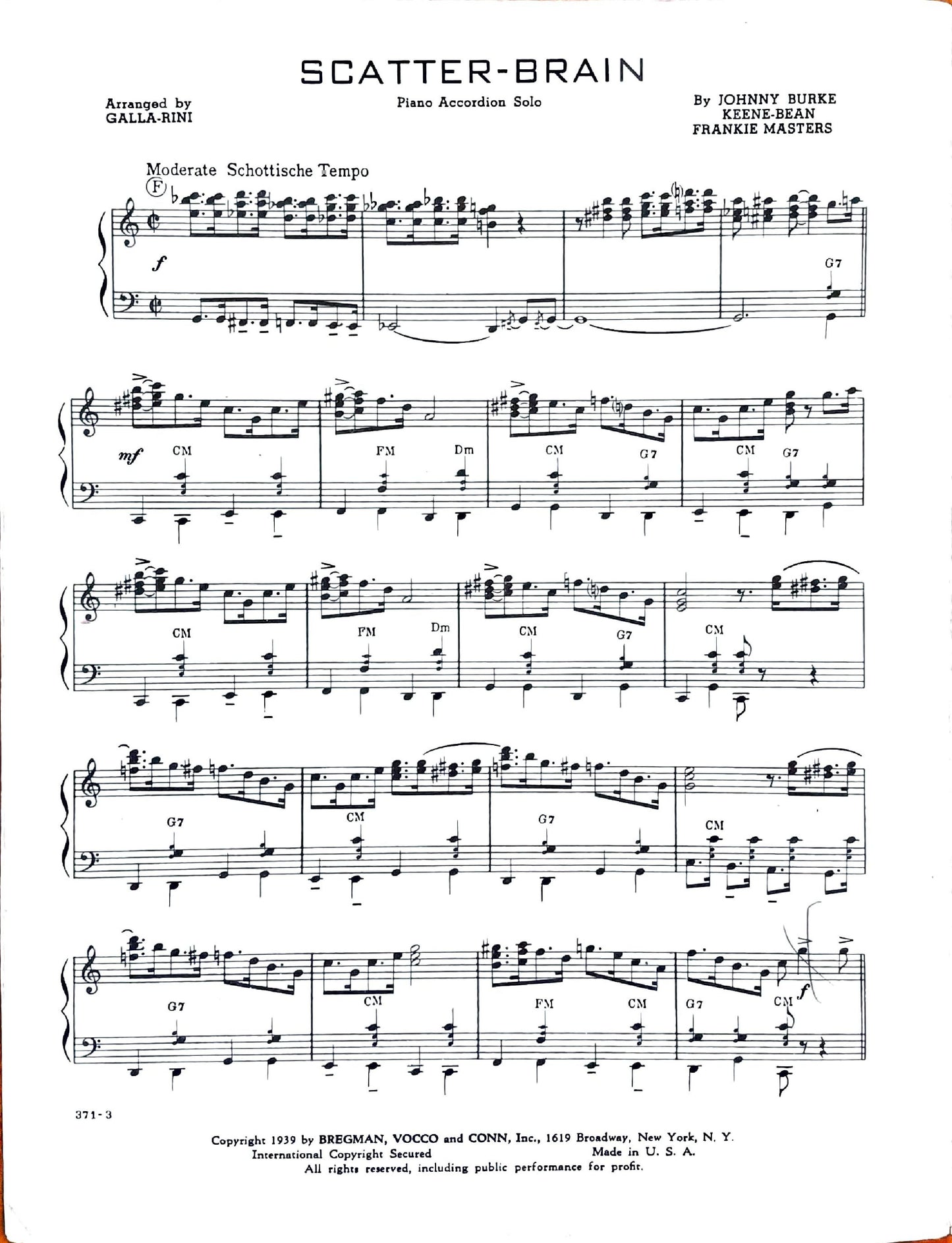 Scatter- Brain (Solo)