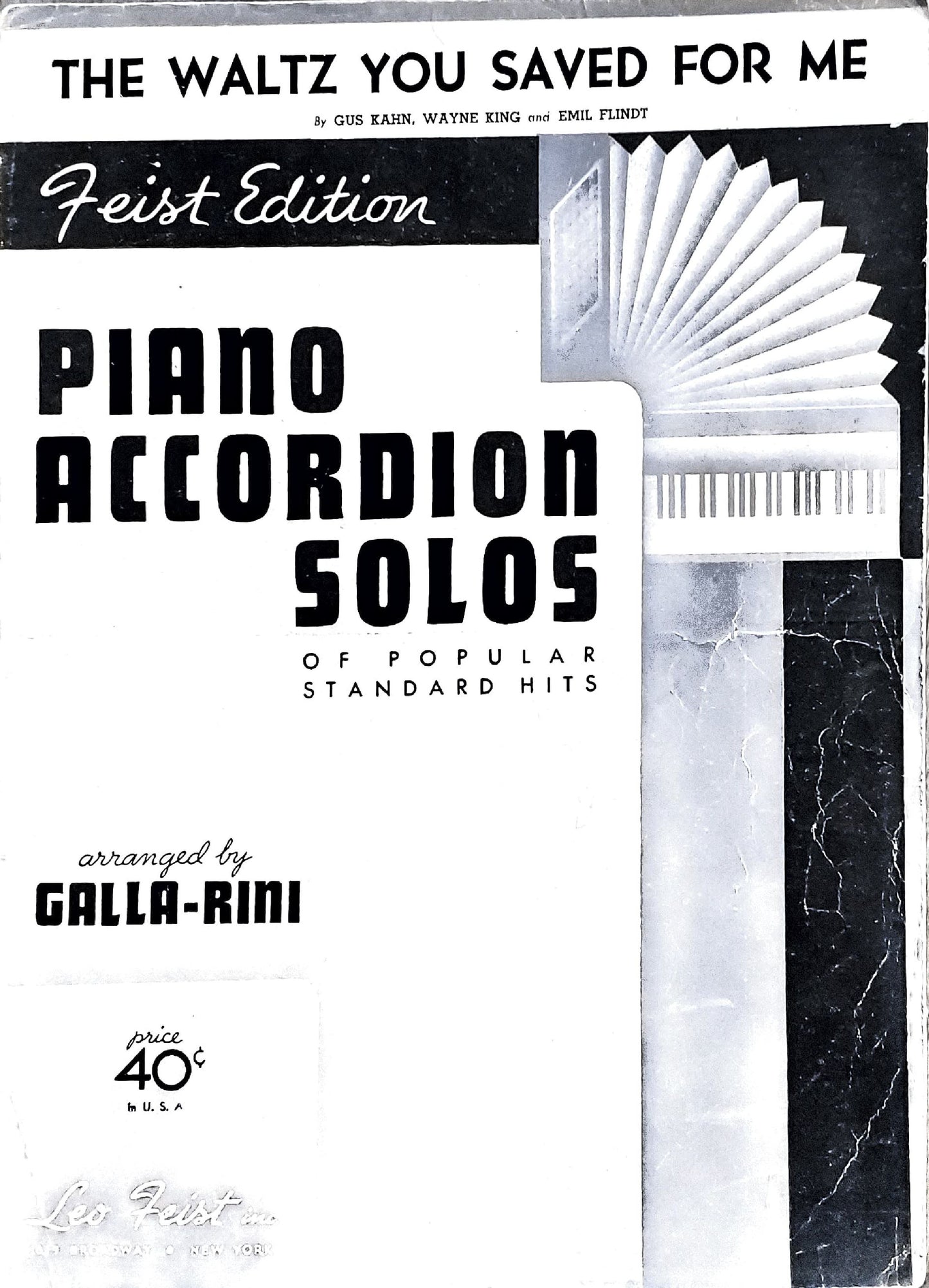 The Waltz You Saved for Me (Solo)