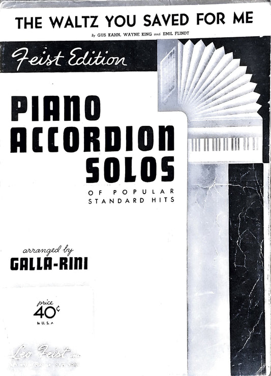 The Waltz You Saved for Me (Solo)