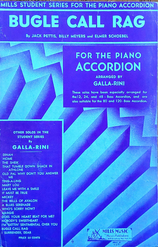 Bugle Call Rag (Solo)