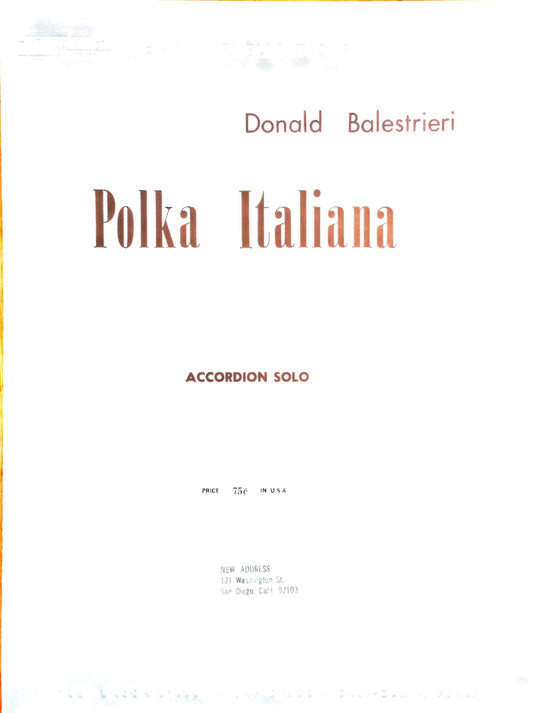 Polka Italiana