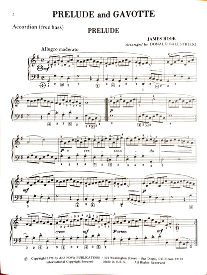 Prelude and Gavotte