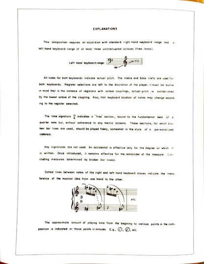 Sonata No. 1 in One Movement