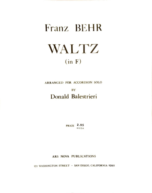 Waltz in F