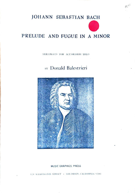 Prelude and Fugue in A Minor (Solo)