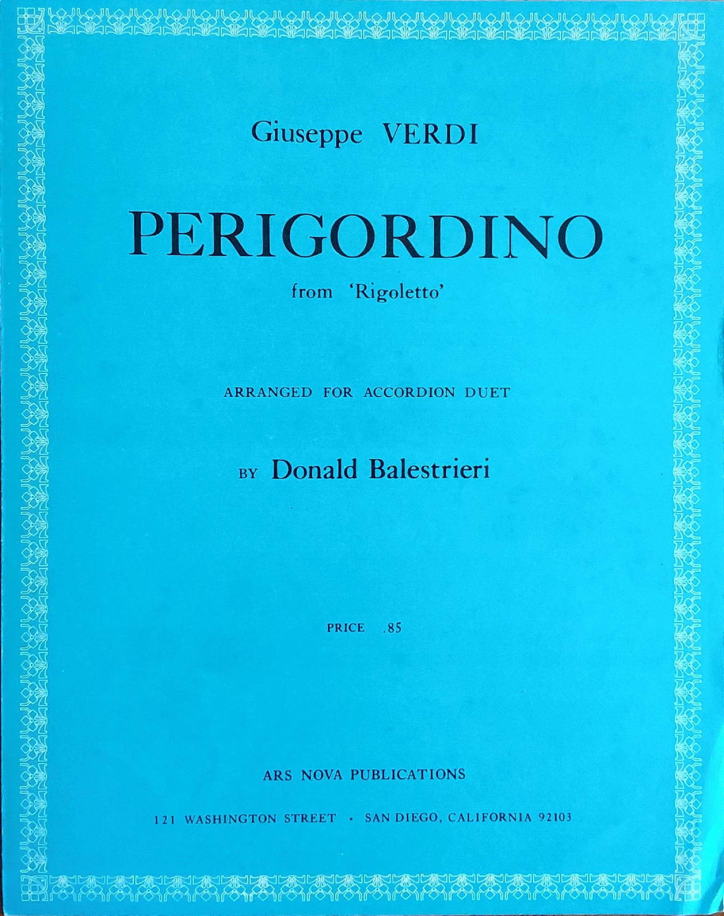 Perigordino from 'Rigoletto' (Duet)