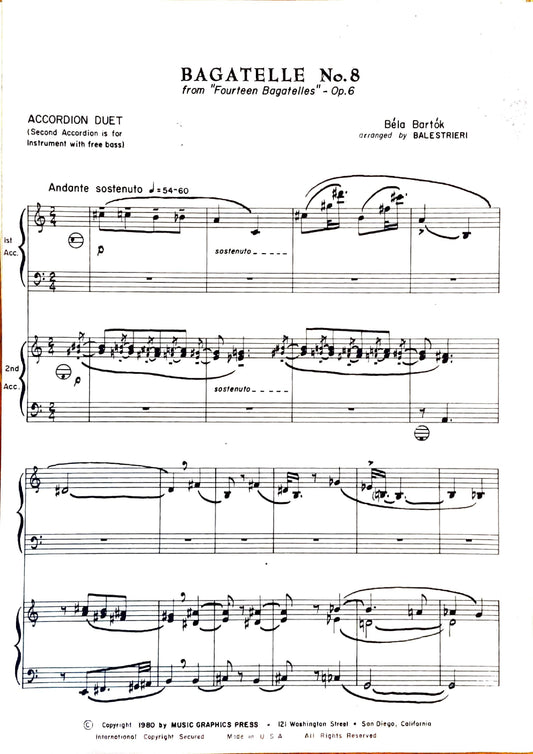 Bagatelle No. 8 (Duet)