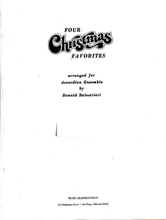 Four Christmas Favorites (Ensemble)