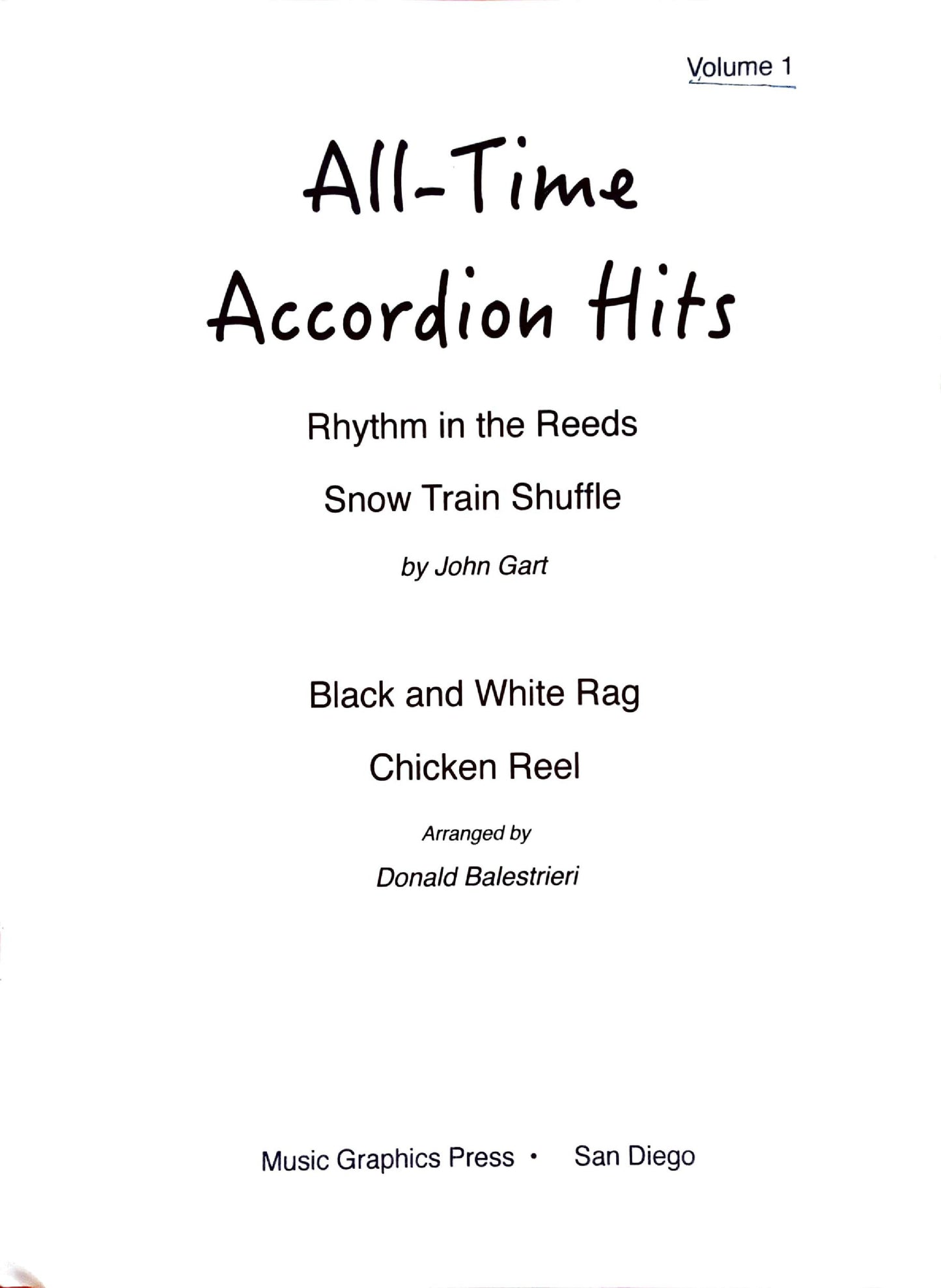 All-Time Accordion Hits - Volume 1