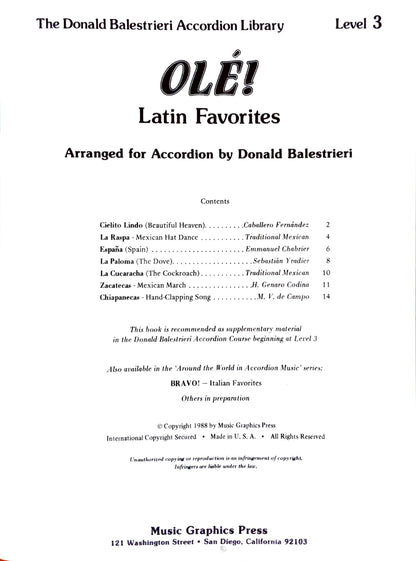 Ole! Latin Favorites