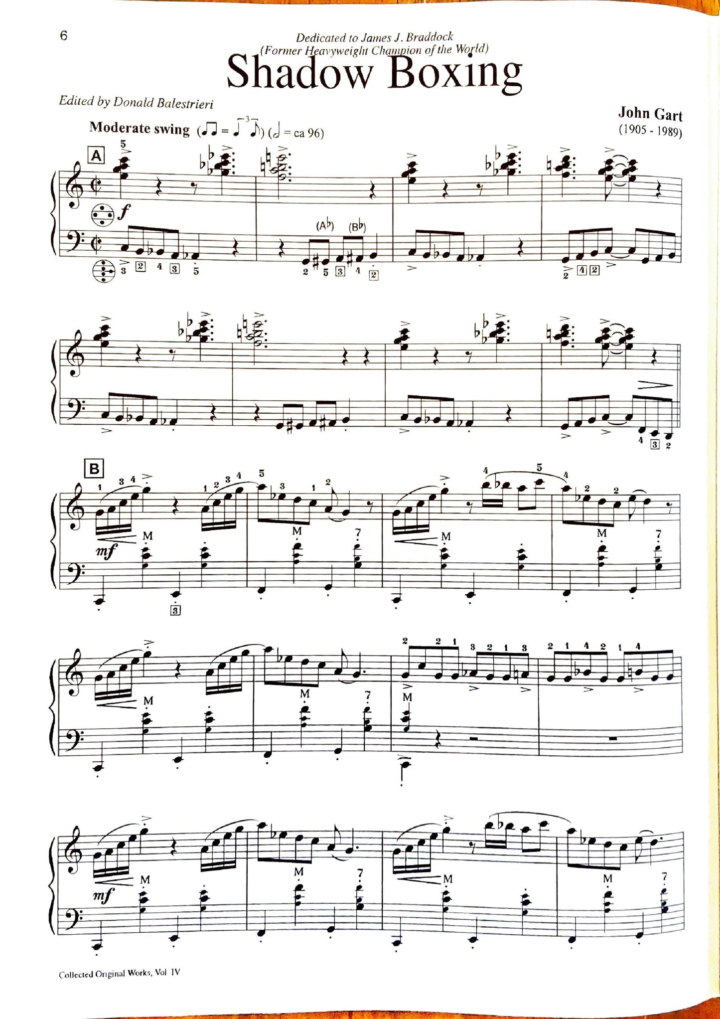 John Gart eBook Collected Original Works for Accordion Volume IV (eBook) (Solo)