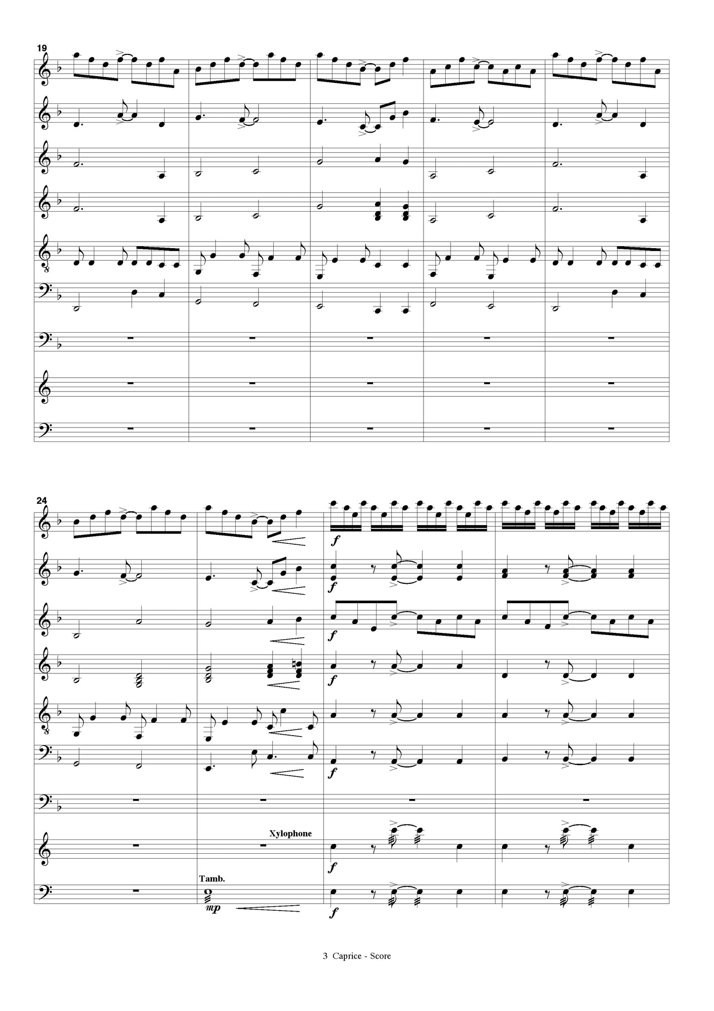 Caprice (accordion ensemble/orchestra)