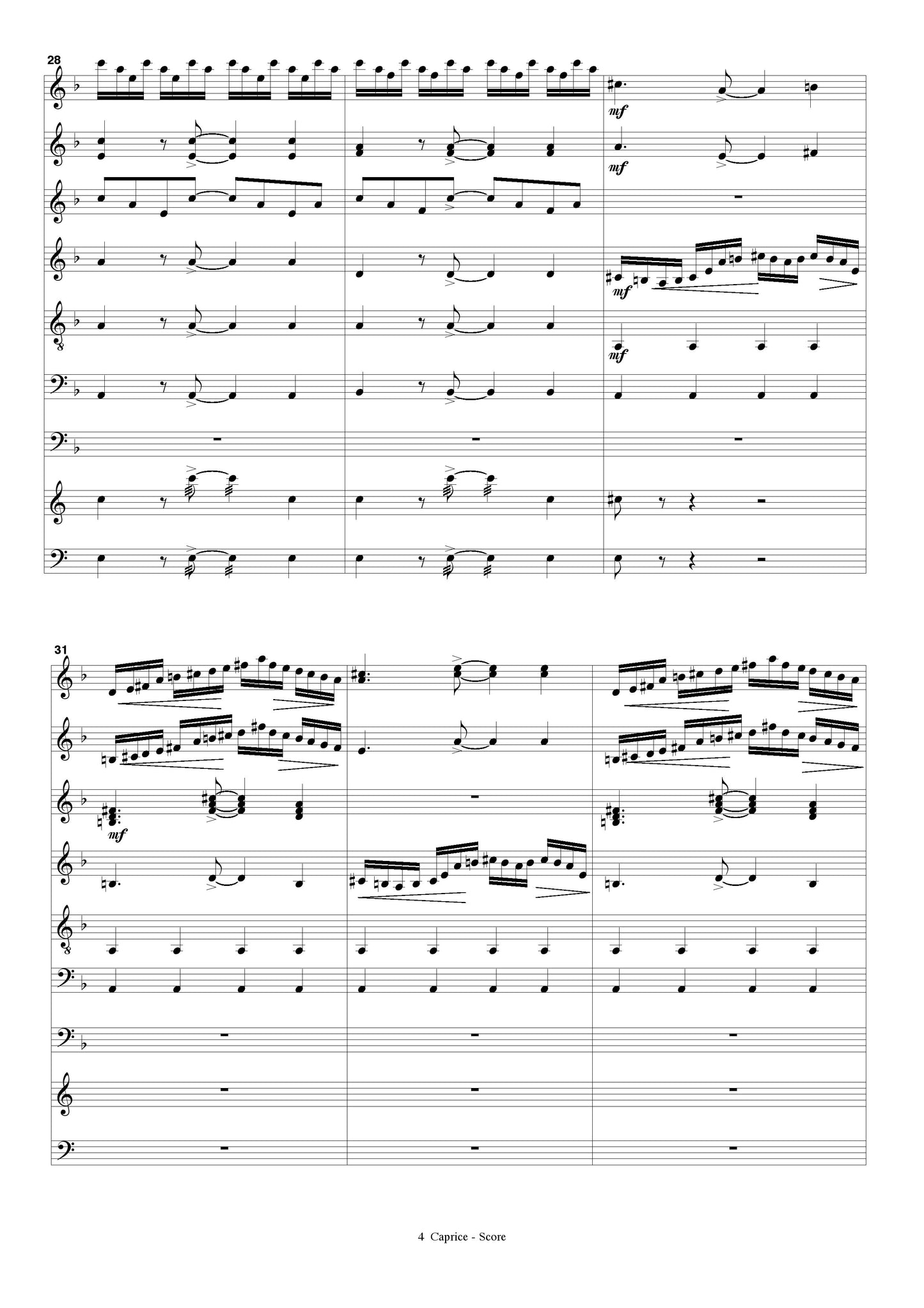 Caprice (accordion ensemble/orchestra)