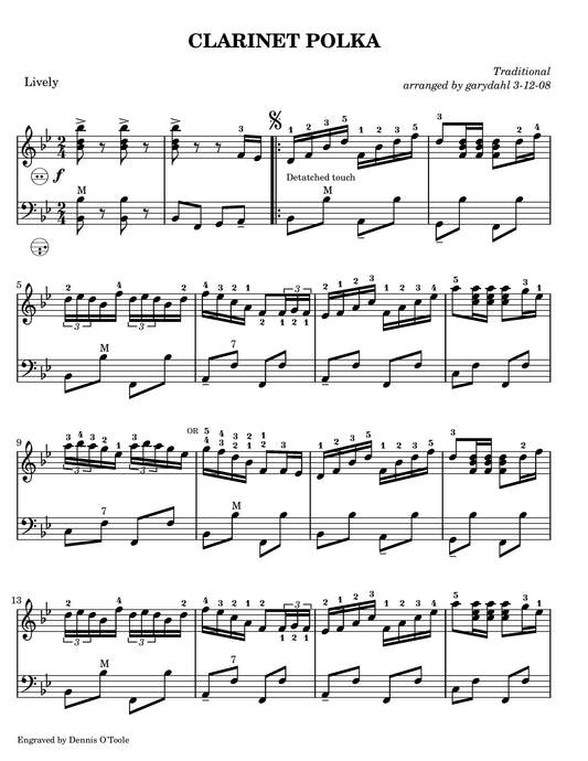 Clarinet Polka