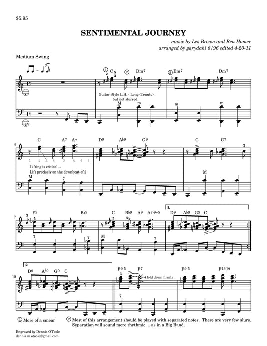 Sentimental Journey