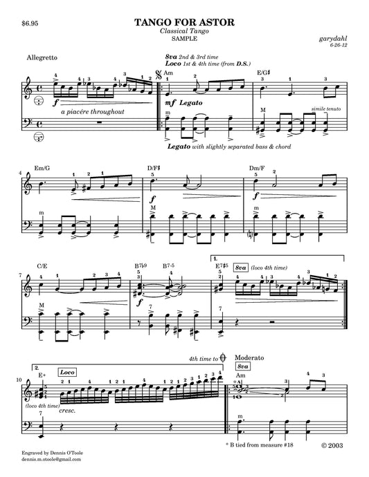 Tango for Astor