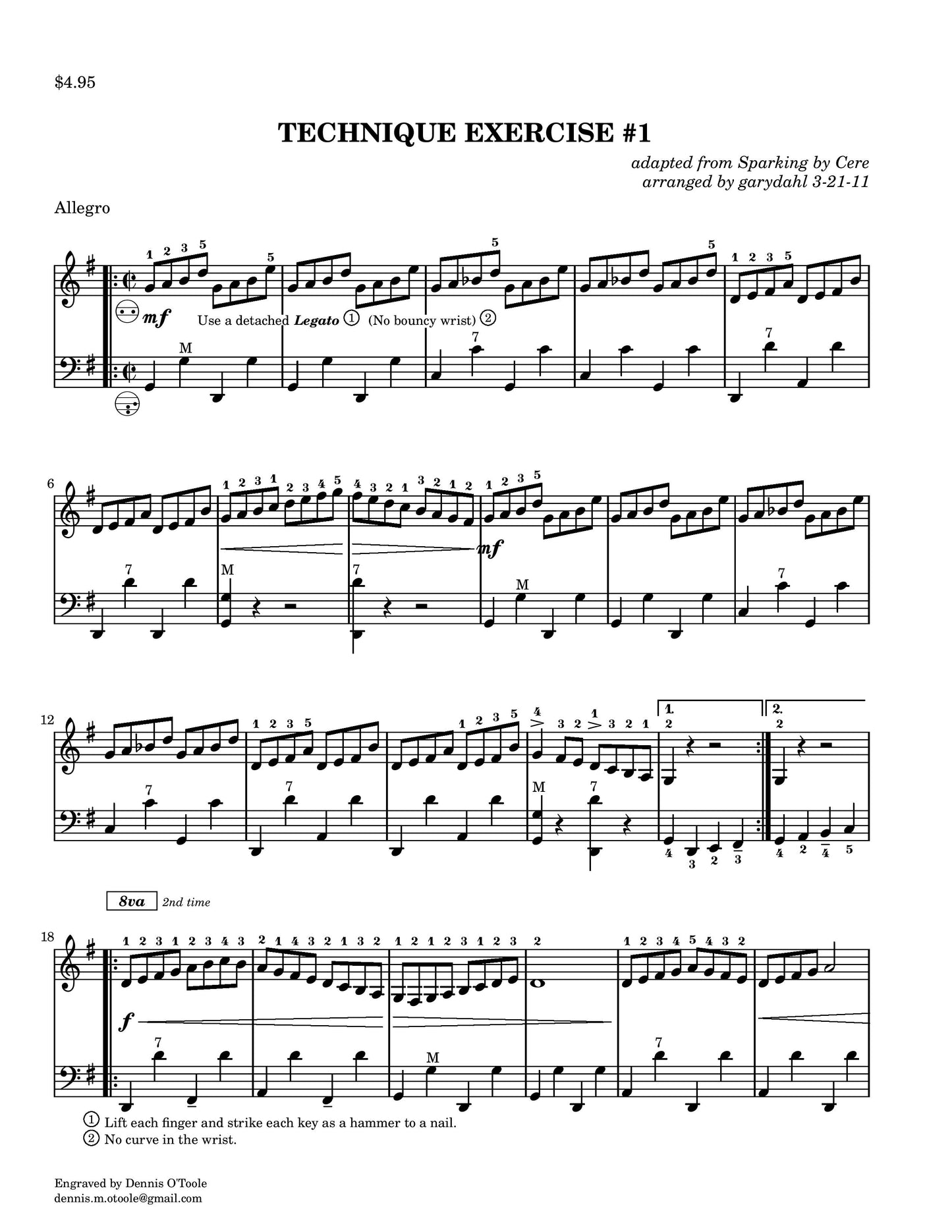 Technique Exercise #1