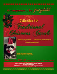 eBook cover 'Traditional Christmas Carols' accordion arrangements