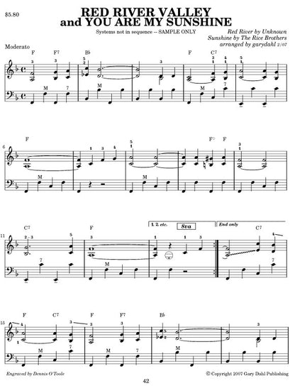 Favorite Waltzes and Polkas eBook accordion arrangements by Gary Dahl