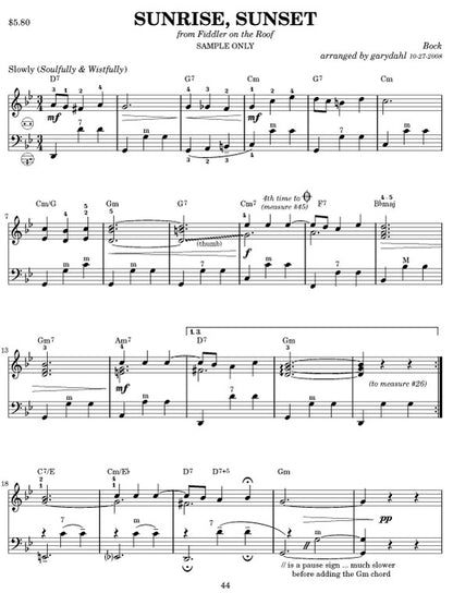 Favorite Waltzes and Polkas eBook accordion arrangements by Gary Dahl