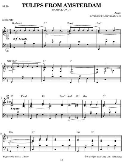 Favorite Waltzes and Polkas eBook accordion arrangements by Gary Dahl