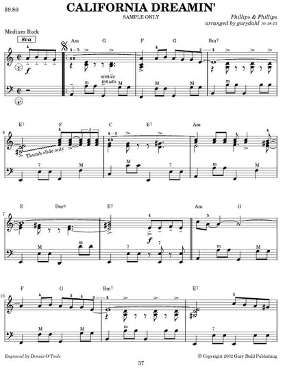 Easy Listening Variety Collection #6 eBook accordion arrangements by Gary Dahl