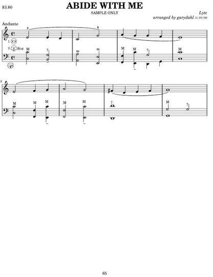 Easy Listening Variety Collection #6 eBook accordion arrangements by Gary Dahl